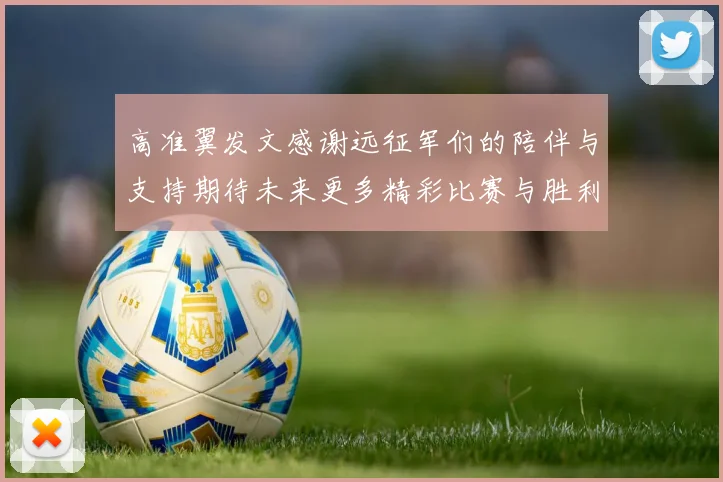 高准翼发文感谢远征军们的陪伴与支持期待未来更多精彩比赛与胜利